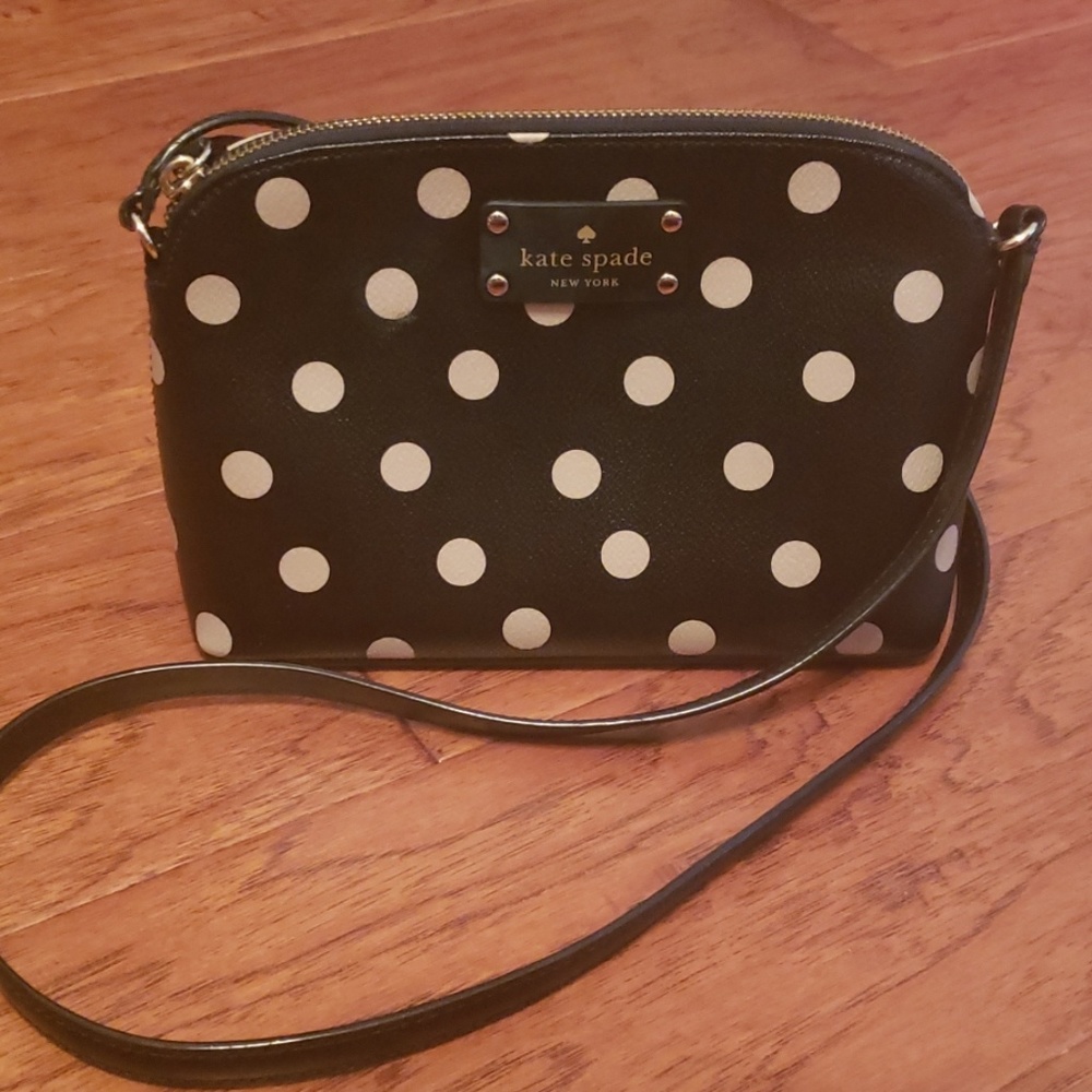Kate Spade polka dot crossbody